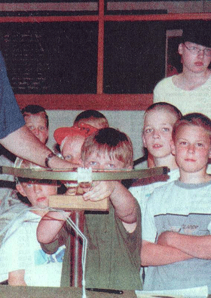 Ferienpassaktion  Sommerbiathlon mit Armbrustschiessen 2001