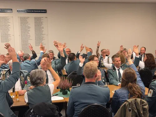 Harmonische Mitgliederversammlung beim Schützenverein Lindern