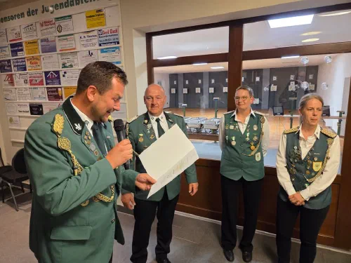 30 Jahre Einsatz für den Schützenverein – Danke, Arnold Brinker!