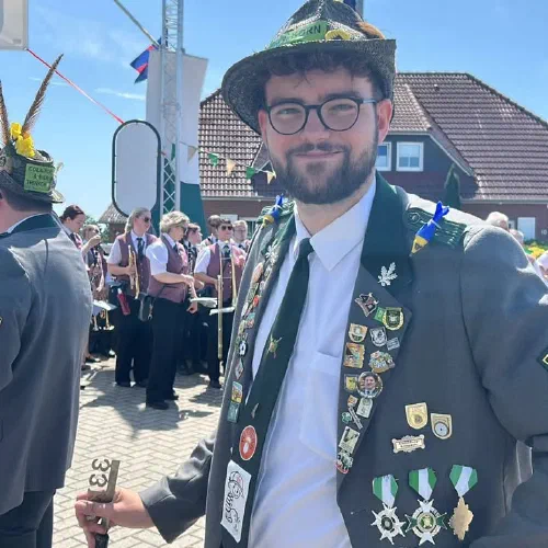 Kompanie Lindern-Süd zu Gast auf dem Lohner Schützenfest