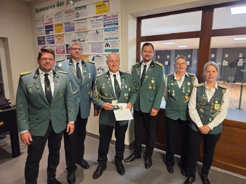 30 Jahre Einsatz für den Schützenverein – Danke, Arnold Brinker!
