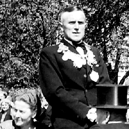 Anton Rode — Schützenkönig 1953