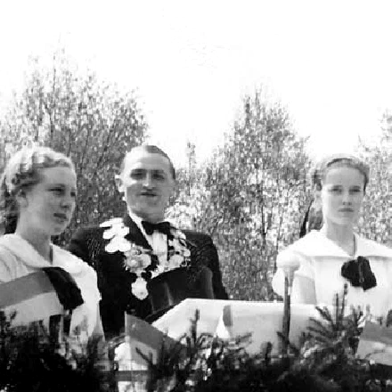 Gerhard Börries — Schützenkönig 1955