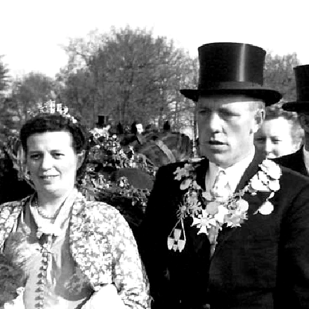 Bernhard Robben — Schützenkönig 1956