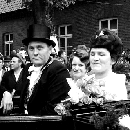 Bernhard Moormann — Schützenkönig 1970