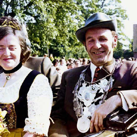 Bernhard Wilken — Schützenkönig 1973