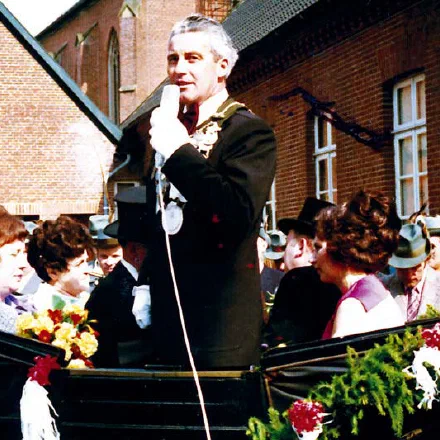 Heinrich Wübben — Schützenkönig 1974
