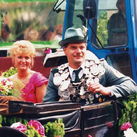 Karl-Heinz Thomas — Schützenkönig 1995
