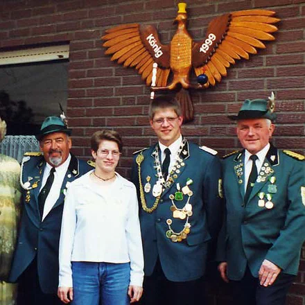 Wolfgang Gerdes — Schützenkönig 1999