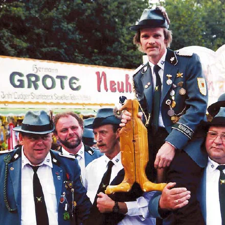 Franz Rump — Schützenkönig 2000