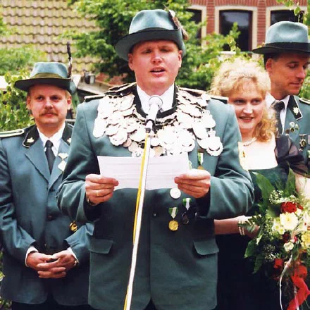 Johannes Künnen — Schützenkönig 2001