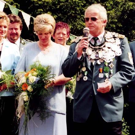 Friedhelm Kallage — Schützenkönig 2002