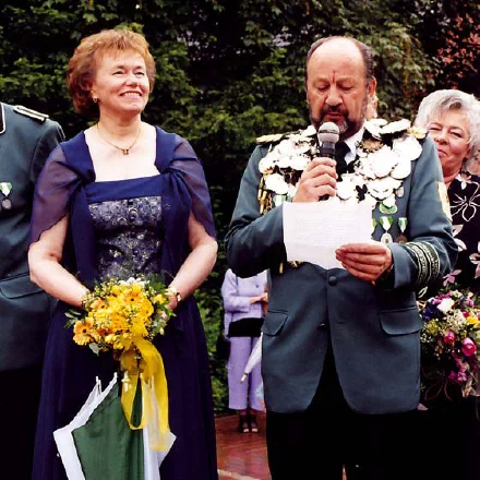 Hubert Göwert — Schützenkönig 2004