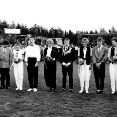 Michael Eilers als Kinderkönig 1989