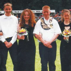 Mario Zirks als Kinderkönig 1999