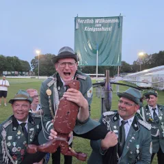 Stefan Kuhlmann als Schützenkönig 2026