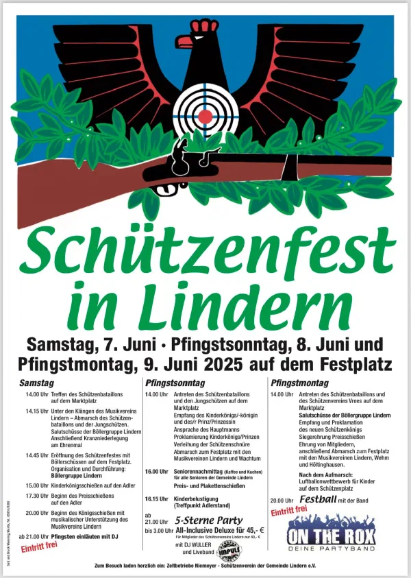 Plakat Schützenfest 2025