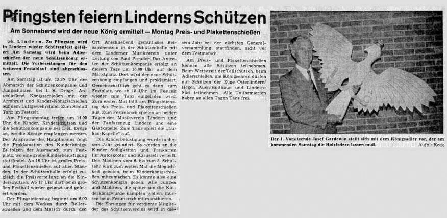 Der Adler, der seine Holzfedern lassen muss (1977)